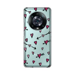 Maska Silikonska Print Skin za Honor Magic 4 Pro Heart Pattern