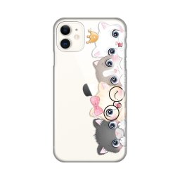 Maska Silikonska Print Skin za iPhone 11 6.1 Cats