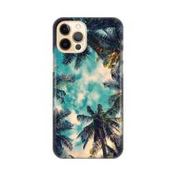 Maska Silikonska Print Skin za iPhone 12/12 Pro 6.1 Palm Tree