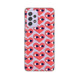 Maska Silikonska Print Skin za Samsung A525F/A526B/A528B Galaxy A52 4G/A52 5G/A52s 5G Eye Heart Pattern