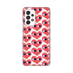 Maska Silikonska Print Skin za Samsung A536B Galaxy A53 5G Eye Heart Pattern