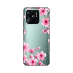 Maska Silikonska Print Skin za Xiaomi Redmi 10C Rose Flowers