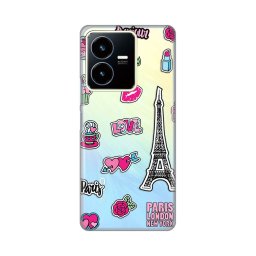 Maska Silikonska Print Skin za Vivo Y22s/Y35 Love Paris