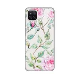 Maska Silikonska Print Skin za Samsung A125F Galaxy A12 Gentle Roses Pattern