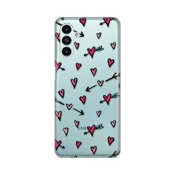 Maska Silikonska Print Skin za Samsung A136B/A047F Galaxy A13 5G/A04s Heart Pattern