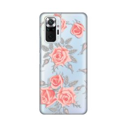 Maska Silikonska Print Skin za Xiaomi Redmi Note 10 Pro/10 Pro Max Elegant Roses
