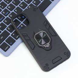 Maska Cube Ring za iPhone 14 6.1 crna