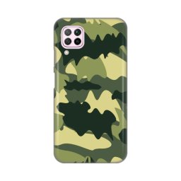Maska Silikonska Print Skin za Huawei P40 Lite/Nova 6 SE Army