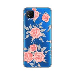 Maska Silikonska Print Skin za Xiaomi Redmi 9C/10A Elegant Roses