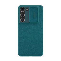 Maska Nillkin Qin Pro (plain leather) za Samsung S911B Galaxy S23 zelena
