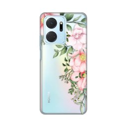 Maska Silikonska Print Skin za Honor X7a Gentle Rose Pattern