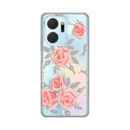 Maska Silikonska Print Skin za Honor X7a Elegant Roses
