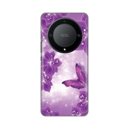 Maska Silikonska Print za Honor Magic 5 Lite Butterfly And Flowers