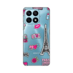 Maska Silikonska Print Skin za Honor X8a Love Paris