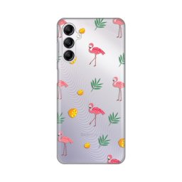 Maska Silikonska Print Skin za Samsung A145R Galaxy A14 4G Flamingo
