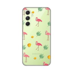 Maska Silikonska Print Skin za Samsung A546B Galaxy A54 5G Flamingos