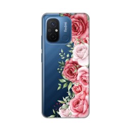 Maska Silikonska Print Skin za Xiaomi Redmi 12C Wild Roses