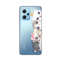 Maska Silikonska Print Skin za Xiaomi Redmi Note 12 5G (EU) Cats