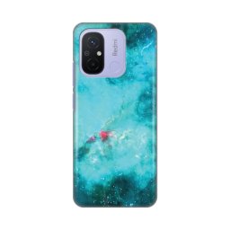 Maska Silikonska Print za Xiaomi Redmi 12C Marbel Sky