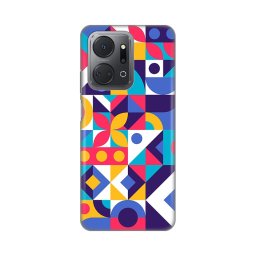 Maska Silikonska Print Skin za Honor X7a Colorful Mosaic