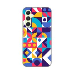 Torbica Silikonska Print Skin za Samsung A546B Galaxy A54 5G Colorful Mosaic