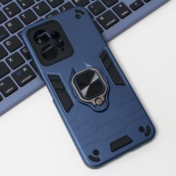 Torbica Cube Ring za Xiaomi Redmi Note 12 4G (EU) tamno plava