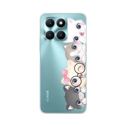 Maska Silikonska Print Skin za Honor X6a Cats