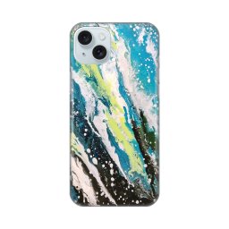 Maska Silikonska Print Skin za iPhone 15 Plus 6.7 Abstract