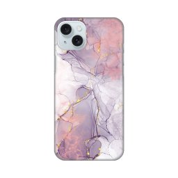 Maska Silikonska Print za iPhone 15 Plus 6.7 Pink Marble