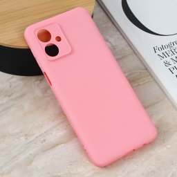 Torbica Teracell Giulietta za Motorola Moto G54 mat roze