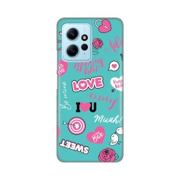 Maska Silikonska Print za Xiaomi Redmi Note 12 4G (EU) Love