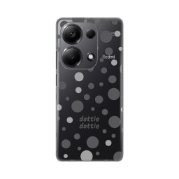 Maska Silikonska Print Skin za Xiaomi Redmi Note 13 Pro 4G Dottie Dottie Gray