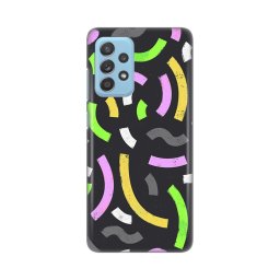 Maska Silikonska Print za Samsung A525F/A526B/A528B Galaxy A52 4G/A52 5G/A52s 5G Happy Lines gray
