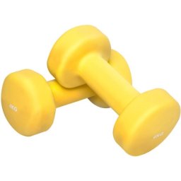 Gorilla Sports Set bučica za aerobik (2 x 4 kg / Žuti) ( 100530-00032-0101 )