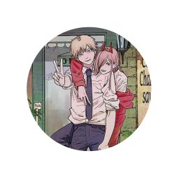 Chainsaw Man Bedž 37mm anime (1 kom)