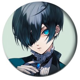 Black Butler Bedž 37mm anime (1 kom)