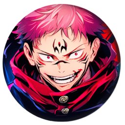 Jujutsu Kaisen Bedž 37mm anime (1 kom)