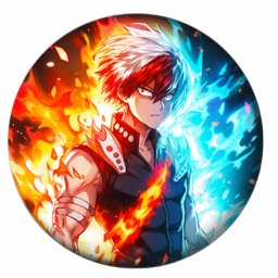 My Hero Academia Bedž 37mm anime (Moja akademija heroja) 1 kom