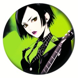 Nana Bedž 37mm anime Black Stones (1 kom)