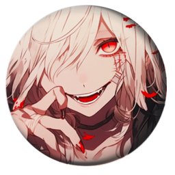 Tokyo Ghoul Bedž 37mm anime Tokijski gul (1 kom)