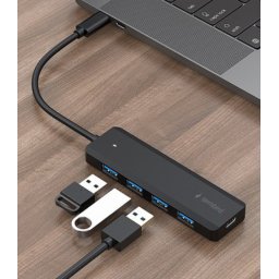 USB HUB Type-C na 4 x USB 3.1 Gembird UHB-CM-U3P4P-01