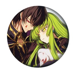 Code Geass Bedž 38 mm anime (1 kom)
