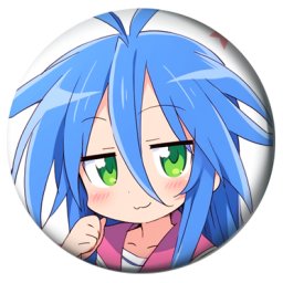 Lucky Star Bedž 38 mm anime (1 kom)