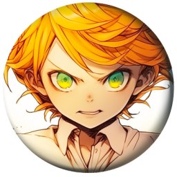 The Promised Neverland Bedž 38 mm anime (1 kom)