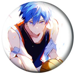 Kuroko's Basketball Bedž 38 mm anime (Kuroko no Basuke) (1 kom)