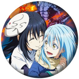 Bedž 38 mm anime That Time I Got Reincarnated as a Slime (1 kom)