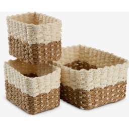 Set korpi 3 kom/pakovanje natur