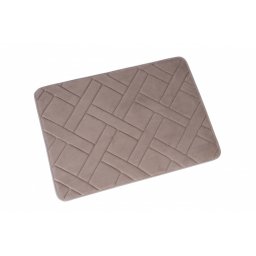 Prostirka za kupatilo MINOTTI 500x700 siva memorijska pena