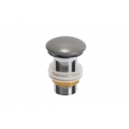 Pop-up MINOTTI 5/4 bez preliva i keramičkom kapom okrugli sivi