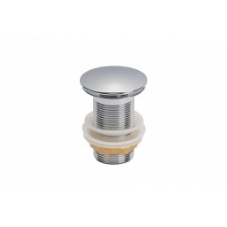 Pop-up MINOTTI 5/4 bez preliva i keramičkom kapom okrugli silver
